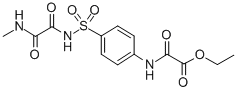 CAS#: 81717-17-1, ((4-((((Methylamino)Oxoacetyl)Amino)Sulfonyl)Phenyl)Amino)Oxoacetic Acid Ethyl Ester