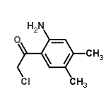 CAS#: 817209-30-6, 1-(2-Amino-4,5-dimethylphenyl)-2-chloroethanone