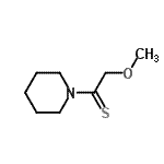 CAS#: 81730-51-0, 2-Methoxy-1-(1-piperidinyl)ethanethione