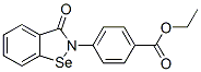 CAS 登录号：81743-93-3， 4-(3-氧代-1,2-苯并硒唑-2-基)苯甲酸乙酯
