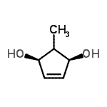CAS#: 81779-56-8, (1R,3S)-2-Methyl-4-cyclopentene-1,3-diol