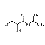 CAS#: 81784-42-1, 3-Chloro-2-hydroxy-N-isopropylpropanamide