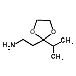 CAS#: 81835-65-6, 2-(2-Isopropyl-1,3-dioxolan-2-yl)ethanamine
