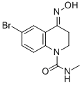 CAS#: 81892-50-4, 6-Bromo-3,4-Dihydro-4-(Hydroxyimino)-N-Methyl-1(2H)-Quinolinecarboxamide