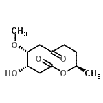 CAS#: 819054-02-9, (4S,5R,10R)-4-Hydroxy-5-methoxy-10-methyl-2,7-oxecanedione