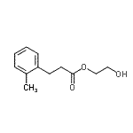 CAS#: 819066-52-9, 2-Hydroxyethyl 3-(2-methylphenyl)propanoate