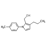 CAS 登录号：819081-75-9， [1-(4-甲基苯基)-3-丙基-1H-吡咯-2-基]甲醇