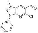 CAS#: 81933-75-7, 6-Chloro-3-Methyl-1-Phenyl-1H-Pyrazolo[3,4-b]Pyridine-5-Carbaldehyde