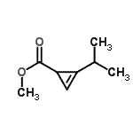 CAS#: 81977-11-9, Methyl 2-isopropyl-2-cyclopropene-1-carboxylate