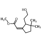 CAS#: 819867-85-1, Methyl (2Z)-[2-(2-hydroxyethyl)-3,3-dimethylcyclopentylidene]acetate