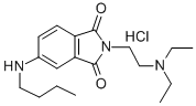 CAS#: 81994-68-5, 4-Butylamino-N-(2-(Diethylamino)Ethyl)Phthalimide Hydrochloride