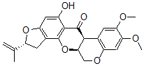 CAS 登录号:82-10-0, 11-羟基鱼藤酮