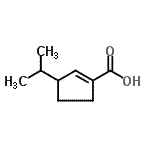 CAS#: 820236-44-0, 3-Isopropyl-1-cyclopentene-1-carboxylic acid