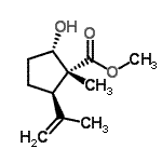 CAS#: 820245-19-0, Methyl (1R,2S,5R)-2-hydroxy-5-isopropenyl-1-methylcyclopentanecarboxylate
