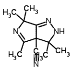 CAS#: 820245-93-0, 3,3,4,6,6-Pentamethyl-2,6-dihydropyrrolo[3,4-c]pyrazole-3a(3H)-carbonitrile