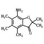 CAS#: 820257-64-5, 7-Amino-2,2,4,5,6-pentamethyl-1-benzofuran-3(2H)-one