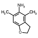 CAS#: 820259-61-8, 4,6-Dimethyl-2,3-dihydro-1-benzofuran-5-amine