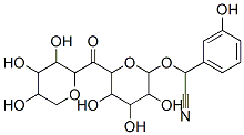 CAS#: 82083-98-5, 2-(3-Hydroxyphenyl)-2-[3,4,5-Trihydroxy-6-[(3,4,5-Trihydroxyoxan-2-Yl) Oxymethyl]Oxan-2-Yl]Oxy-Acetonitrile