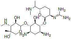 CAS#: 82089-23-4, 2'-Guanidyl-2'-Deaminogentamicin C1
