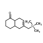 CAS#: 82096-10-4, 6-[(Trimethylsilyl)methyl]-3,4,4a,5,8,8a-hexahydro-1(2H)-naphthalenone