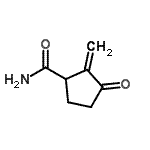 CAS#: 82111-96-4, 2-Methylene-3-oxocyclopentanecarboxamide