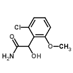 CAS#: 82129-17-7, 2-(2-Chloro-6-methoxyphenyl)-2-hydroxyacetamide