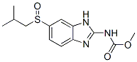CAS 登录号：82130-71-0， N-[5-(2-甲基丙基亚磺酰)-3H-苯并咪唑-2-基]氨基甲酸甲酯