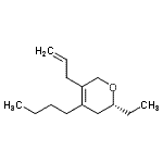 CAS#: 821783-01-1, (2R)-5-Allyl-4-butyl-2-ethyl-3,6-dihydro-2H-pyran