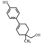 CAS#: 821798-52-1, 4-[4-(hydroxymethyl)-4-methyl-1-cyclohexenyl]phenol