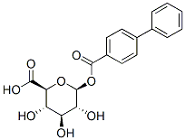 CAS 登录号：82206-03-9， beta-D-吡喃葡萄糖醛酸,1-(1,1'-联苯)-4-羧酸酯
