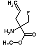 CAS#: 82212-73-5, Methyl 2-amino-2-(fluoromethyl)-4-pentenoate