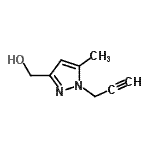 CAS#: 82235-70-9, [5-Methyl-1-(2-propyn-1-yl)-1H-pyrazol-3-yl]methanol