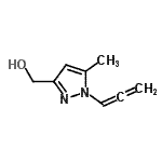 CAS#: 82235-72-1, (5-Methyl-1-propadienyl-1H-pyrazol-3-yl)methanol