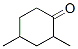 CAS#: 823-55-2, 2,4-Dimethylcyclohexan-1-One