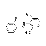 CAS#: 823196-34-5, (E)-N-(2,6-Dimethylphenyl)-1-(2-fluorophenyl)methanimine