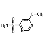 CAS#: 82341-71-7, 6-Methoxy-4-pyrimidinesulfonamide
