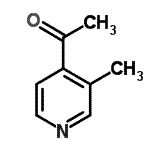 CAS 登录号：82352-00-9， 1-(3-甲基-4-吡啶基)乙酮