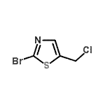 CAS#: 823816-08-6, 2-Bromo-5-(chloromethyl)-1,3-thiazole