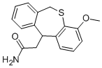 CAS#: 82393-97-3, 4-Methoxy-6,11-Dihydrodibenzo(b,e)Thiepin-11-Acetic Acid Amide