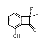 CAS#: 82431-18-3, 8,8-Difluoro-5-hydroxybicyclo[4.2.0]octa-1,3,5-trien-7-one