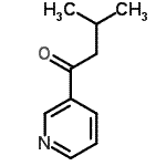 CAS#: 82465-52-9, 3-Methyl-1-(3-pyridinyl)-1-butanone