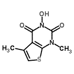 CAS#: 824983-86-0, 3-Hydroxy-1,5-dimethylthieno[2,3-d]pyrimidine-2,4(1H,3H)-dione