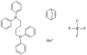CAS#: 82499-43-2, (Bicyclo[2.2.1]Hepta-2,5-Diene)[1,4-Bis(Diphenylphosphino)Butane]Rhodium(I) Tetrafluoroborate