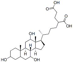 CAS#: 82583-52-6, 3,7,12-Trihydroxy-27-Carboxymethylcholestan-26-Oic Acid