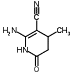 CAS#: 82584-92-7, 2-Amino-4-methyl-6-oxo-1,4,5,6-tetrahydro-3-pyridinecarbonitrile