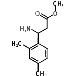 CAS#: 827034-71-9, Methyl 3-amino-3-(2,4-dimethylphenyl)propanoate