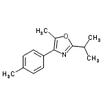 CAS#: 827302-96-5, 2-Isopropyl-5-methyl-4-(4-methylphenyl)-1,3-oxazole