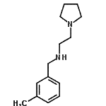 CAS#: 827326-53-4, N-(3-Methylbenzyl)-2-(1-pyrrolidinyl)ethanamine