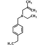 CAS 登录号：827333-03-9， N-乙基-N-(4-乙基苄基)-2-甲基-2-丙烯-1-胺