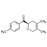 CAS#: 827337-19-9, [(2R)-4,5-Dimethyl-3,6-dihydro-2H-pyran-2-yl](4-methylphenyl)methanone